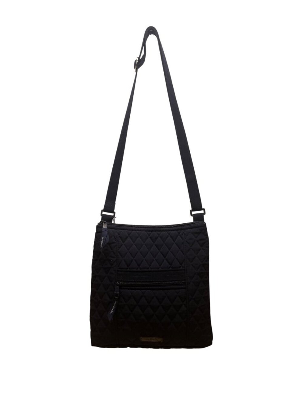 Vera Bradley Women’s Dark Blue Quilted With Adjustable Strap Crossbody Bag
